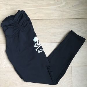 SoulCycle rouched waistband pants